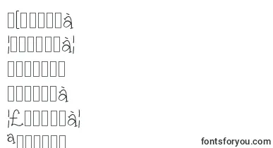 MissSmartyPantsSkinny font – bengali Fonts